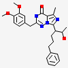 2-(3,4-dimethoxybenzyl)-7-[(2R,3R)-2-hydroxy-6-phenylhexan-3-yl]-5-methylimidazo[5,1-f][1,2,4]triazin-4(3H)-one