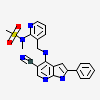 N-(3-{[(5-cyano-2-phenyl-1H-pyrrolo[2,3-b]pyridin-4-yl)amino]methyl}pyridin-2-yl)-N-methylmethanesulfonamide