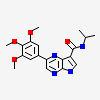 N-(propan-2-yl)-2-(3,4,5-trimethoxyphenyl)-5H-pyrrolo[2,3-b]pyrazine-7-carboxamide