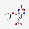(3S,4R,5R)-4-(acetylamino)-3-amino-5-(pentan-3-yloxy)cyclohex-1-ene-1-carboxylic acid