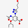 (3S,4R,5R)-4-(acetylamino)-3-[4-(3-hydroxypropyl)-1H-1,2,3-triazol-1-yl]-5-(pentan-3-yloxy)cyclohex-1-ene-1-carboxylic acid