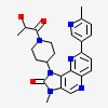 1-{1-[(2S)-2-hydroxypropanoyl]piperidin-4-yl}-3-methyl-8-(6-methylpyridin-3-yl)-1,3-dihydro-2H-imidazo[4,5-c][1,5]naphthyridin-2-one