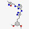 N~4~-{5-[2-(3,5-dimethoxyphenyl)ethyl]-1H-pyrazol-3-yl}-N~2~-[(3-methyl-1,2-oxazol-5-yl)methyl]pyrimidine-2,4-diamine