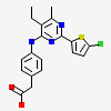 (4-{[2-(5-chlorothiophen-2-yl)-5-ethyl-6-methylpyrimidin-4-yl]amino}phenyl)acetic acid