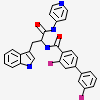 (R)-N-(3-(1H-indol-3-yl)-1-oxo-1-(pyridin-4-ylamino)propan-2-yl)-3,3'-difluoro-(1,1'-biphenyl)-4-carboxamide