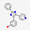 3-[2-phenyl-4-(pyridin-4-yl)-1H-imidazol-5-yl]phenol