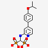 [({4-[4-(propan-2-yloxy)phenyl]pyridin-2-yl}amino)methanediyl]bis(phosphonic acid)