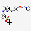 N-tert-butyl-3-{[5-methyl-2-({4-[2-(pyrrolidin-1-yl)ethoxy]phenyl}amino)pyrimidin-4-yl]amino}benzenesulfonamide