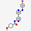N-{2'-[(4-FLUOROPHENYL)AMINO]-4,4'-BIPYRIDIN-2-YL}-4-METHOXYCYCLOHEXANECARBOXAMIDE
