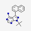 1-tert-butyl-3-(naphthalen-1-yl)-1H-pyrazolo[3,4-d]pyrimidin-4-amine