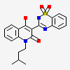 3-(1,1-dioxido-4H-1,2,4-benzothiadiazin-3-yl)-4-hydroxy-1-(3-methylbutyl)quinolin-2(1H)-one