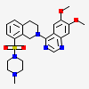 6,7-DIMETHOXY-4-{8-[(4-METHYLPIPERAZIN-1-YL)SULFONYL]-3,4-DIHYDROISOQUINOLIN-2(1H)-YL}QUINAZOLINE
