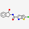 2-CHLORO-N-[(1R,2R)-1-HYDROXY-2,3-DIHYDRO-1H-INDEN-2-YL]-6H-THIENO[2,3-B]PYRROLE-5-CARBOXAMIDE