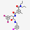 N'-{(1s,2r)-1-(3,5-Difluorobenzyl)-2-Hydroxy-3-[(3-Iodobenzyl)amino]propyl}-5-Methyl-N,N-Dipropylisophthalamide