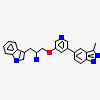 (2S)-1-(1H-INDOL-3-YL)-3-{[5-(3-METHYL-1H-INDAZOL-5-YL)PYRIDIN-3-YL]OXY}PROPAN-2-AMINE