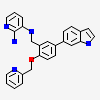 N~3~-[5-(1H-INDOL-6-YL)-2-(PYRIDIN-2-YLMETHOXY)BENZYL]PYRIDINE-2,3-DIAMINE
