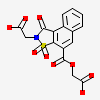 {4-[(CARBOXYMETHOXY)CARBONYL]-3,3-DIOXIDO-1-OXONAPHTHO[1,2-D]ISOTHIAZOL-2(1H)-YL}ACETIC ACID