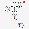 (5R,6S)-6-PHENYL-5-[4-(2-PYRROLIDIN-1-YLETHOXY)PHENYL]-5,6,7,8-TETRAHYDRONAPHTHALEN-2-OL