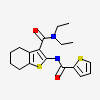 N,N-DIETHYL-2-[(2-THIENYLCARBONYL)AMINO]-4,5,6,7-TETRAHYDRO-1-BENZOTHIOPHENE-3-CARBOXAMIDE