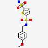 N-[(4-METHOXYPHENYL)METHYL]2,5-THIOPHENEDESULFONAMIDE