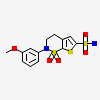 3,,4-DIHYDRO-2-(3-METHOXYPHENYL)-2H-THIENO-[3,2-E]-1,2-THIAZINE-6-SULFONAMIDE-1,1-DIOXIDE