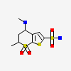 (4S-TRANS)-4-(METHYLAMINO)-5,6-DIHYDRO-6-METHYL-4H-THIENO(2,3-B)THIOPYRAN-2-SULFONAMIDE-7,7-DIOXIDE