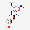 N-[3-(n'-hydroxycarboxamido)-2-(2-methylpropyl)-propanoyl]-o-tyrosine-n-methylamide