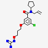 N-ALLYL-5-AMIDINOAMINOOXY-PROPYLOXY-3-CHLORO-N-CYCLOPENTYLBENZAMIDE