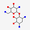 (1R,2R,3S,4R,6S)-4,6-diamino-2,3-dihydroxycyclohexyl 2,6-diamino-2,6-dideoxy-alpha-D-glucopyranoside