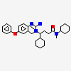 (4S)-4-(2-AMINO-6-PHENOXYQUINAZOLIN-3(4H)-YL)-N,4-DICYCLOHEXYL-N-METHYLBUTANAMIDE