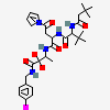 (2S)-2-(3,3-dimethylbutanoylamino)-N-[(2S)-1-[[(2S,3S)-3-hydroxy-4-[(4-iodophenyl)methylamino]-4-oxo-butan-2-yl]amino]- 1,4-dioxo-4-pyrrol-1-yl-butan-2-yl]-3,3-dimethyl-butanamide
