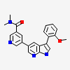 5-[3-(2-METHOXYPHENYL)-1H-PYRROLO[2,3-B]PYRIDIN-5-YL]-N,N-DIMETHYLPYRIDINE-3-CARBOXAMIDE