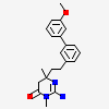 (6R)-2-amino-6-[2-(3'-methoxybiphenyl-3-yl)ethyl]-3,6-dimethyl-5,6-dihydropyrimidin-4(3H)-one