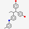 4,4'-(2-{3-[(3-methylphenyl)amino]phenyl}but-1-ene-1,1-diyl)diphenol