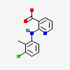 2-(3-chloro-2-methylanilino)pyridine-3-carboxylic acid