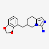 (6S)-6-[(2H-1,3-benzodioxol-4-yl)methyl]-5,6,7,8-tetrahydroimidazo[1,5-a]pyridin-3-amine