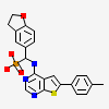 [(R)-(2,3-dihydro-1-benzofuran-5-yl){[6-(4-methylphenyl)thieno[2,3-d]pyrimidin-4-yl]amino}methyl]phosphonic acid