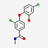 3-CHLORO-4-(4-CHLORO-2-HYDROXYPHENOXY)-N-METHYLBENZAMIDE