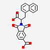 2-[(1R)-1-carboxy-2-naphthalen-1-ylethyl]-1,3-dioxo-2,3-dihydro-1H-isoindole-5-carboxylic acid