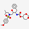 (5R)-1,3-dioxepan-5-yl [(1S,2R)-1-benzyl-2-hydroxy-3-{[(4-methoxyphenyl)sulfonyl](2-methylpropyl)amino}propyl]carbamate