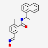 5-[(E)-(hydroxyimino)methyl]-2-methyl-N-[(1R)-1-(naphthalen-1-yl)ethyl]benzamide