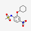 N-[2-(cyclohexyloxy)-4-nitrophenyl]methanesulfonamide