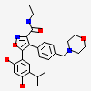 5-[2,4-DIHYDROXY-5-(1-METHYLETHYL)PHENYL]-N-ETHYL-4-[4-(MORPHOLIN-4-YLMETHYL)PHENYL]ISOXAZOLE-3-CARBOXAMIDE