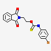 O-[2-(1,3-dioxo-1,3-dihydro-2H-isoindol-2-yl)ethyl] (4-bromophenyl)thiocarbamate