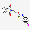O-[2-(1,3-dioxo-1,3-dihydro-2H-isoindol-2-yl)ethyl] (4-iodophenyl)thiocarbamate
