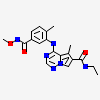 N-ethyl-4-{[5-(methoxycarbamoyl)-2-methylphenyl]amino}-5-methylpyrrolo[2,1-f][1,2,4]triazine-6-carboxamide