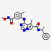 4-{[5-(methoxycarbamoyl)-2-methylphenyl]amino}-5-methyl-N-[(1S)-1-phenylethyl]pyrrolo[2,1-f][1,2,4]triazine-6-carboxamide