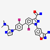 1-(3-amino-1,2-benzisoxazol-5-yl)-6-(4-{2-[(dimethylamino)methyl]-1H-imidazol-1-yl}-2-fluorophenyl)-7-fluoro-1H-indazole-3-carboxamide