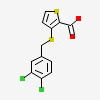 3-[(3,4-dichlorobenzyl)sulfanyl]thiophene-2-carboxylic acid