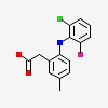 {2-[(2-chloro-6-fluorophenyl)amino]-5-methylphenyl}acetic acid